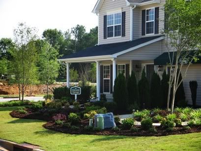 front yard landscaping ideas for ranch style homes. will Ranch style home