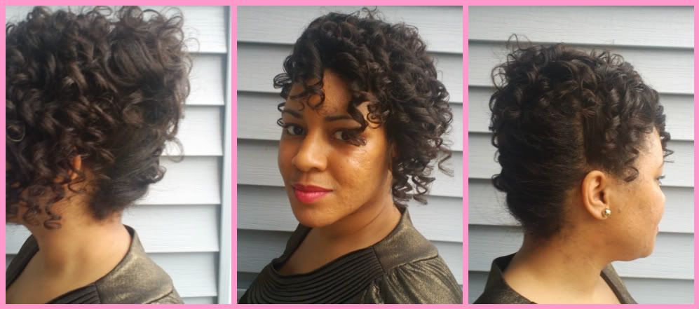 Wash Day Pre Relaxer Flexirod Updo Longing 4 Length