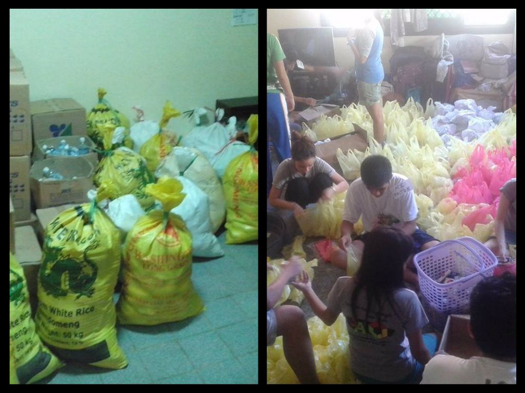 relief operations for Bohol