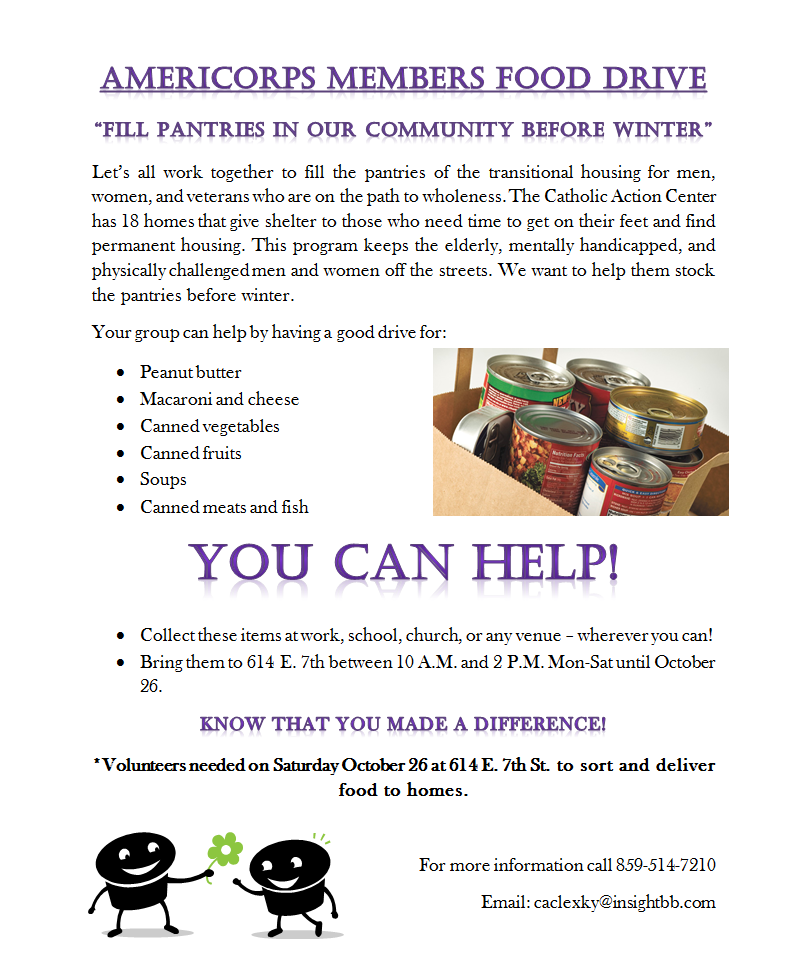 Food Drive Lexington, KY Photo by Eco_Abbey Photobucket