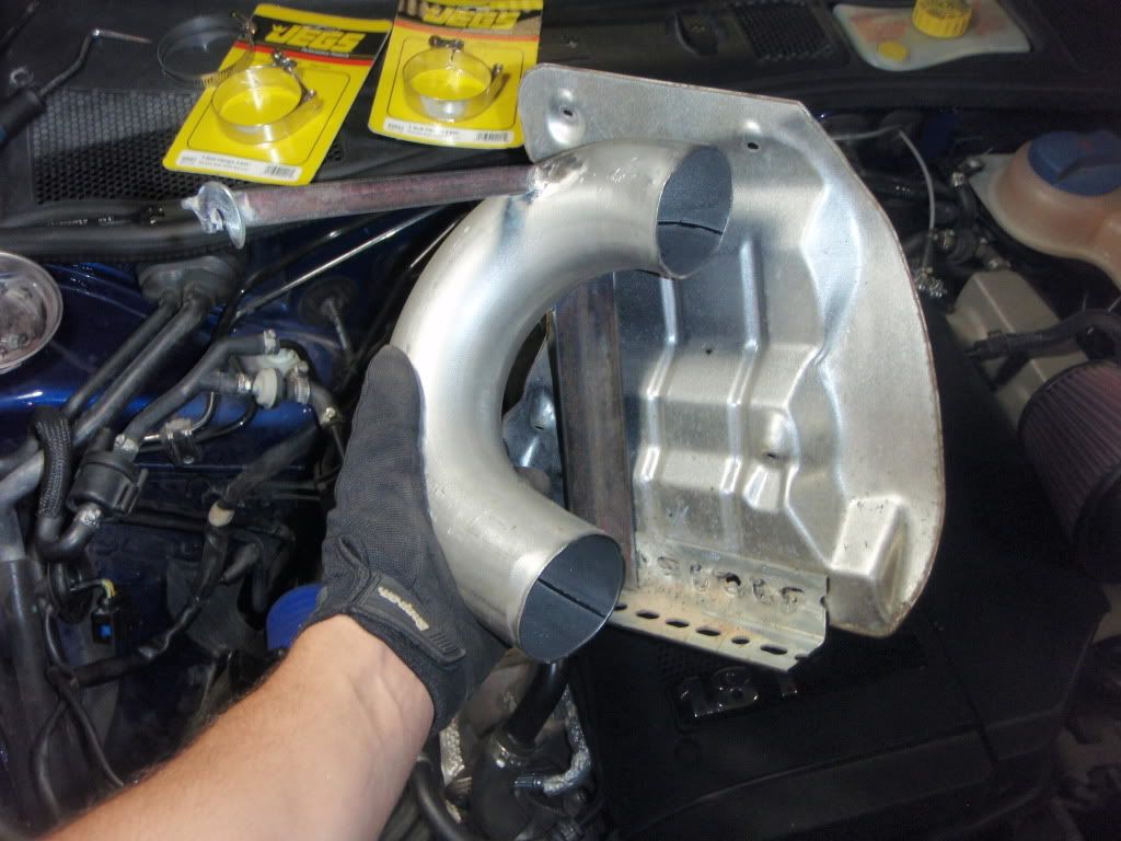 DIY Cold Air Intake that draws cold air and looks stock