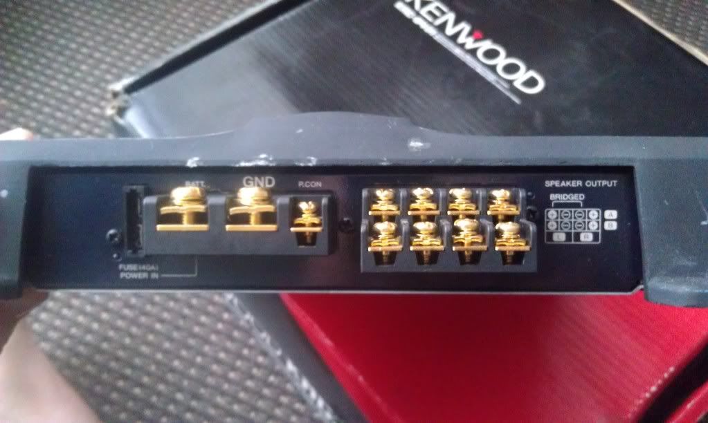 FS [SYD] Kenwood KAC8401 4chan amp, pioneer Sub box Mighty Car Mods