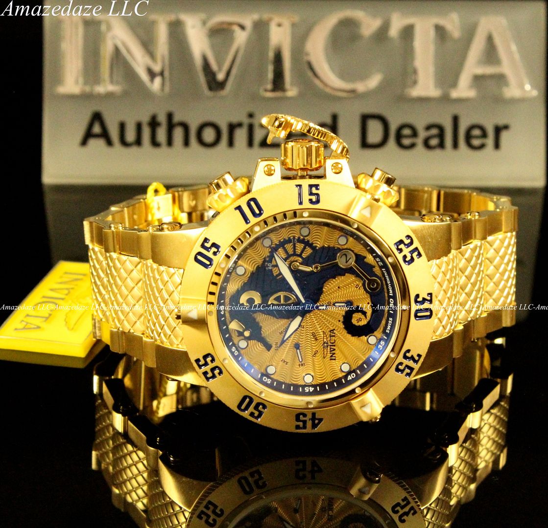 invicta seahorse watch