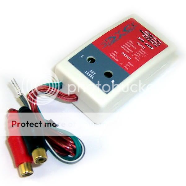 HIGH / LOW IMPEDANCE ADAPTOR OUTPUT CONVERTER XR 100  